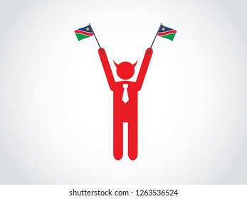 Namibia Celebrate Evil Businessman
