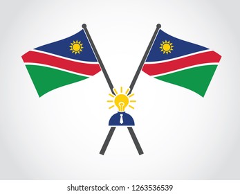 Namibia Emblem Bright Idea