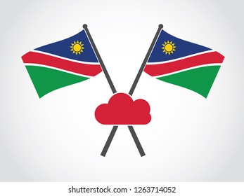 Namibia Emblem Cloud Computing