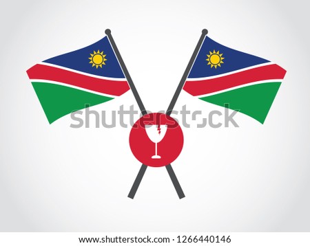 Namibia Emblem Fragile