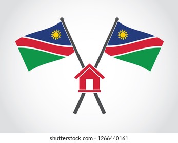 Namibia Emblem House