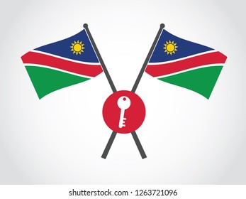Namibia Emblem Key Ownership