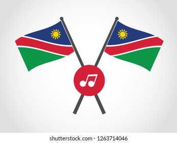 Namibia Emblem Musician