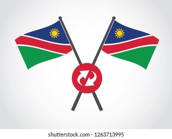 Namibia Emblem Synchronize