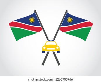 Namibia Emblem Taxi