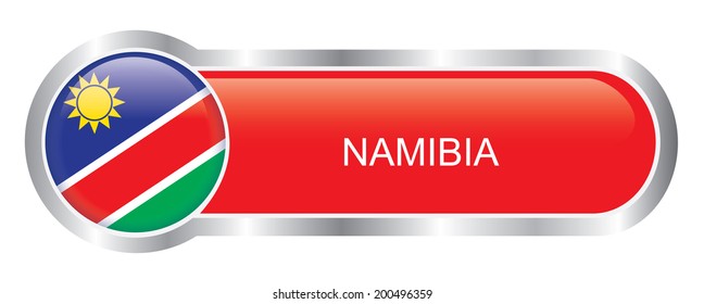 Namibia Flag glossy banner