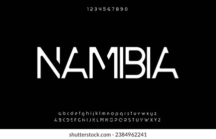 Namibia is a modern and elegant sans serif font. Kettle is well-suited for advertising, branding, logotypes, packaging, titles, headlines and editorial design.