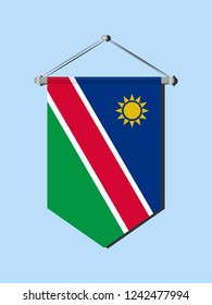 Namibia national flag 