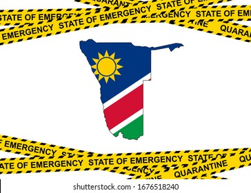 Namibia quarantine and extraordinary emergency measures under pandemic virus.
