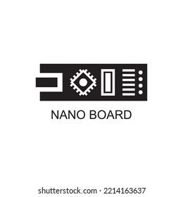 Nano-Board-Symbol, Technologie-Symbol