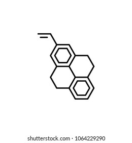 nano cell icon. Element of nano technology icon. Premium quality graphic design icon. Signs and symbols collection icon for websites, web design, mobile app on white background