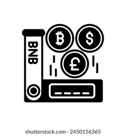 Nano Crypto Wallet icon in vector. Logotype
