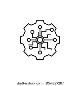 nano mechanism icon. Element of nano technology icon. Premium quality graphic design icon. Signs and symbols collection icon for websites, web design, mobile app on white background