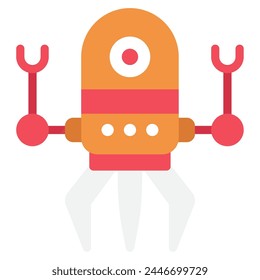 Nano Swarm Future things icon illustration