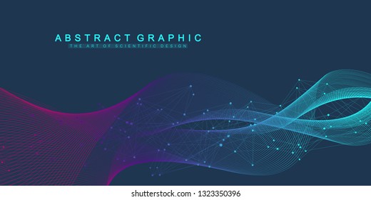 Nano Technologies Abstract Background. Cyber Technology Concept. Artificial Intelligence, Virtual Reality, Bionics, Robotics, Global Network, Microprocessor, Nano Robots. Vector Illustration, Banner