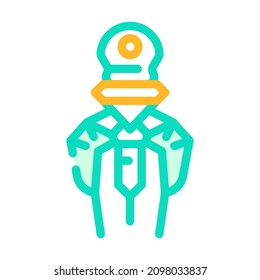 nano technology color icon vector. nano technology sign. isolated symbol illustration