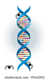 Nanobots repairing dna