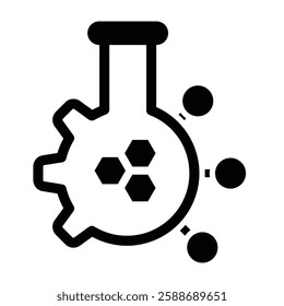 Nanochemical Glyph Icon Design For Personal And Commercial Use