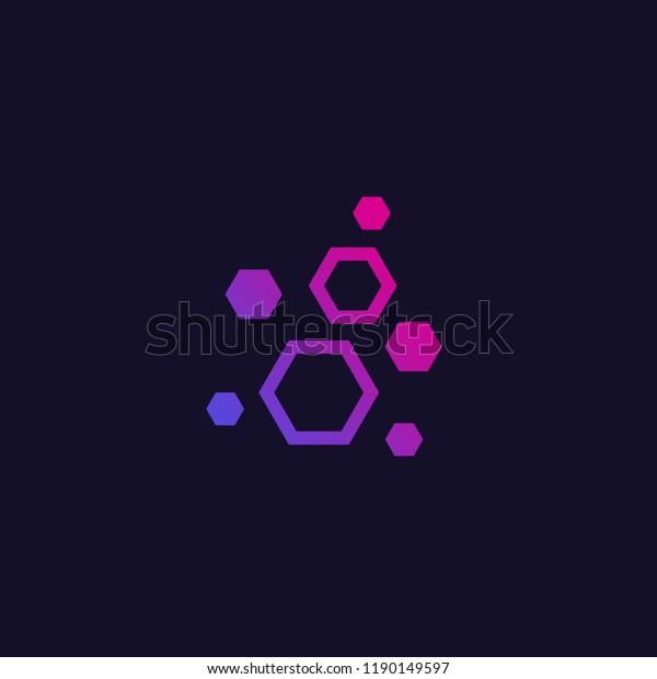 Nanoparticles Icon Vector Stock Vector (Royalty Free) 1190149597 ...
