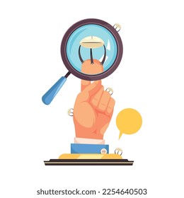 Nanotechnologies composition with use of nanorobots and microchips in modern medicine flat vector illustration