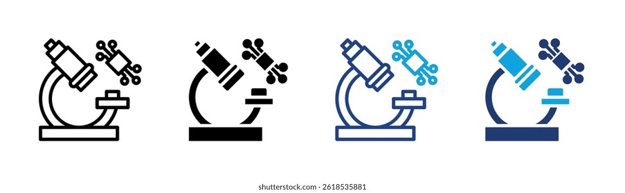 Nanotechnology Icon Element For Design