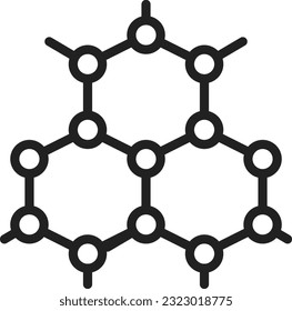 Nanotechnology Icon image. Suitable for mobile application.