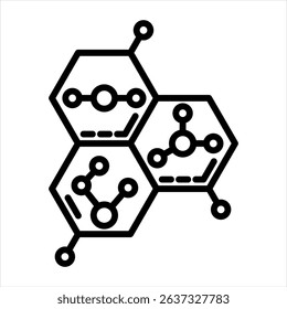 Nanotechnology and Nanoparticle Single icon