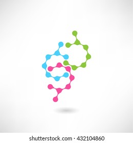 Nanotechnology. Vector illustration