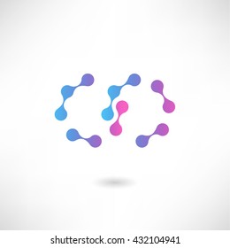 Nanotechnology. Vector illustration