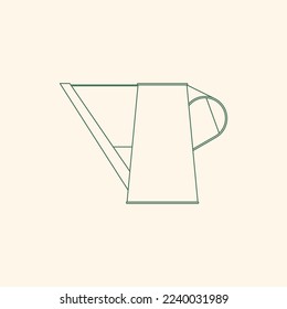 Nanyang Kopitiam Coffee Pitcher Minimalist Icon