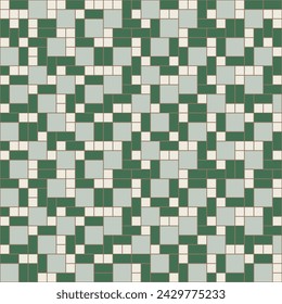 Nanyang Traditional Kopitiam Tiles Seamless Pattern