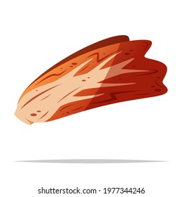 Napa cabbage kimchi vector isolated illustration
