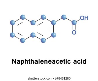 Naphthaleneacetic acid is an organic compound with the formula C10H7CH2CO2H. It features a carboxylmethyl group linked to naphthalene