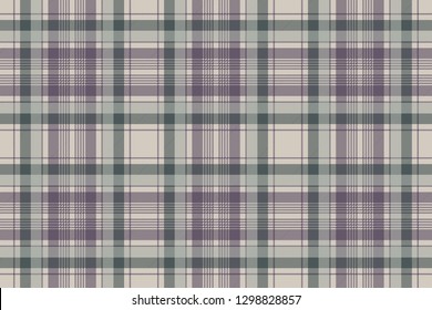 Napkin check fabric texture seamless pattern. Vector illustration.