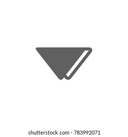 Napkin icon vector