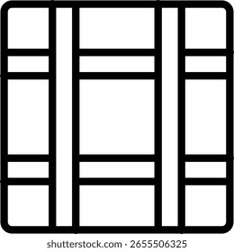 Napkin Line Icon Vector Design