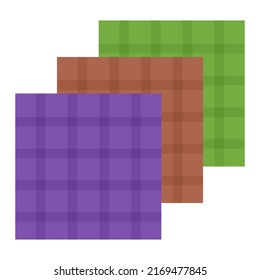 Napkins for cleaning. Vector illustration.