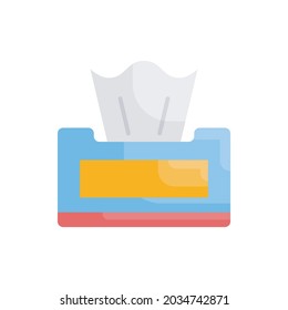 Napkins vector flat icon style illustration. EPS 10 file