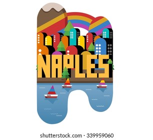 Naples city in italy is a beautiful destination to visit for tourism.