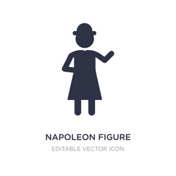 Napoleon Figure Icon On White Background. Simple Element Illustration From People Concept. Napoleon Figure Icon Symbol Design.
