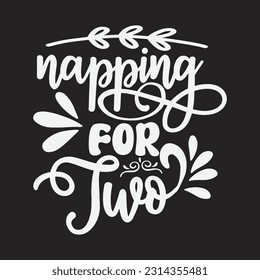 Napping for Two svg, embarazo SVG Design, embarazo citas diseño