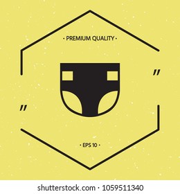 Nappy icon symbol