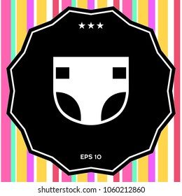 Nappy icon symbol
