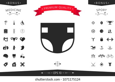 Nappy icon symbol
