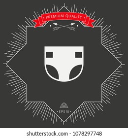 Nappy icon symbol