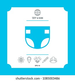 Nappy icon symbol