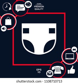 Nappy icon symbol