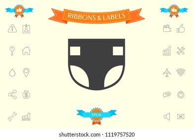 Nappy icon symbol