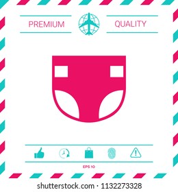 Nappy icon symbol