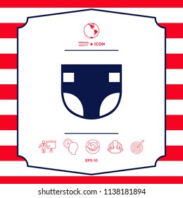 Nappy icon symbol